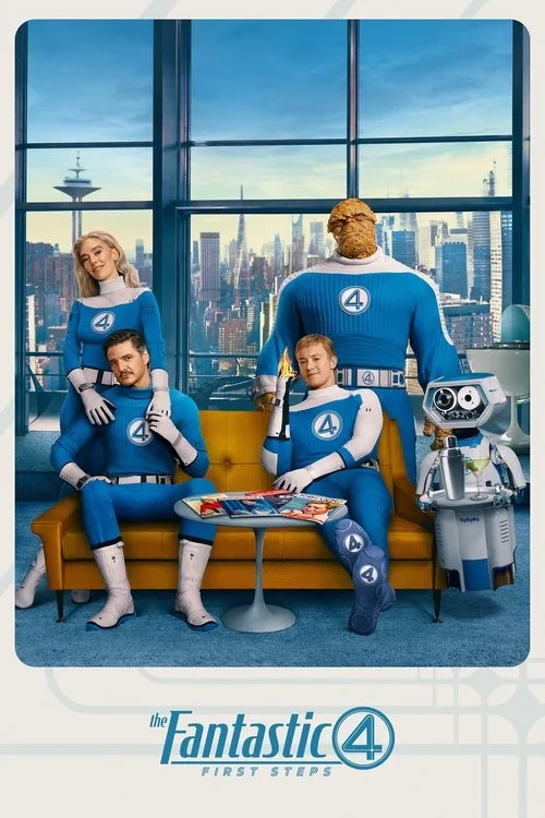 The Fantastic Four: First Steps campaign poster